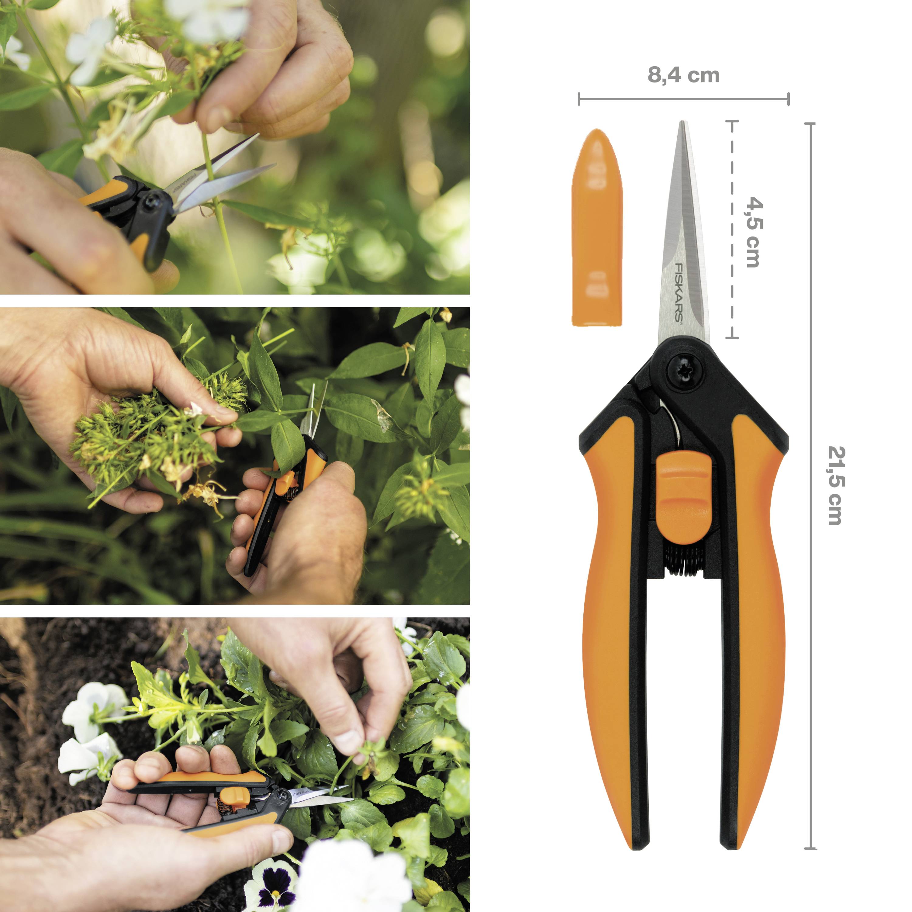 Fiskars 1051600 Solid™ SP130 Gartenschere 215mm