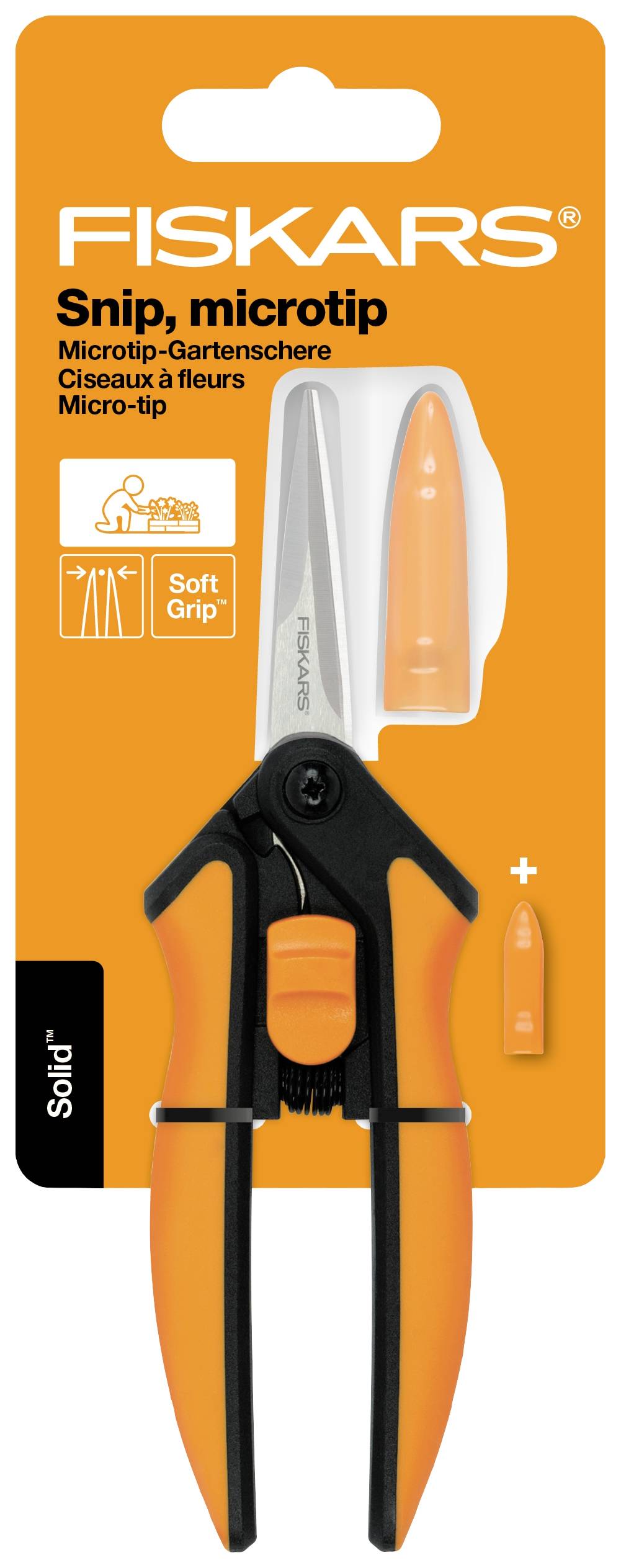 Fiskars 1051600 Solid™ SP130 Gartenschere 215 mm