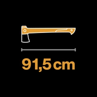 Fiskars 1069109 Axt 915mm 2540g Kopfgewicht 1734g Fiskars 1069109 Axt 915mm 2540g Kopfgewicht 1734g
