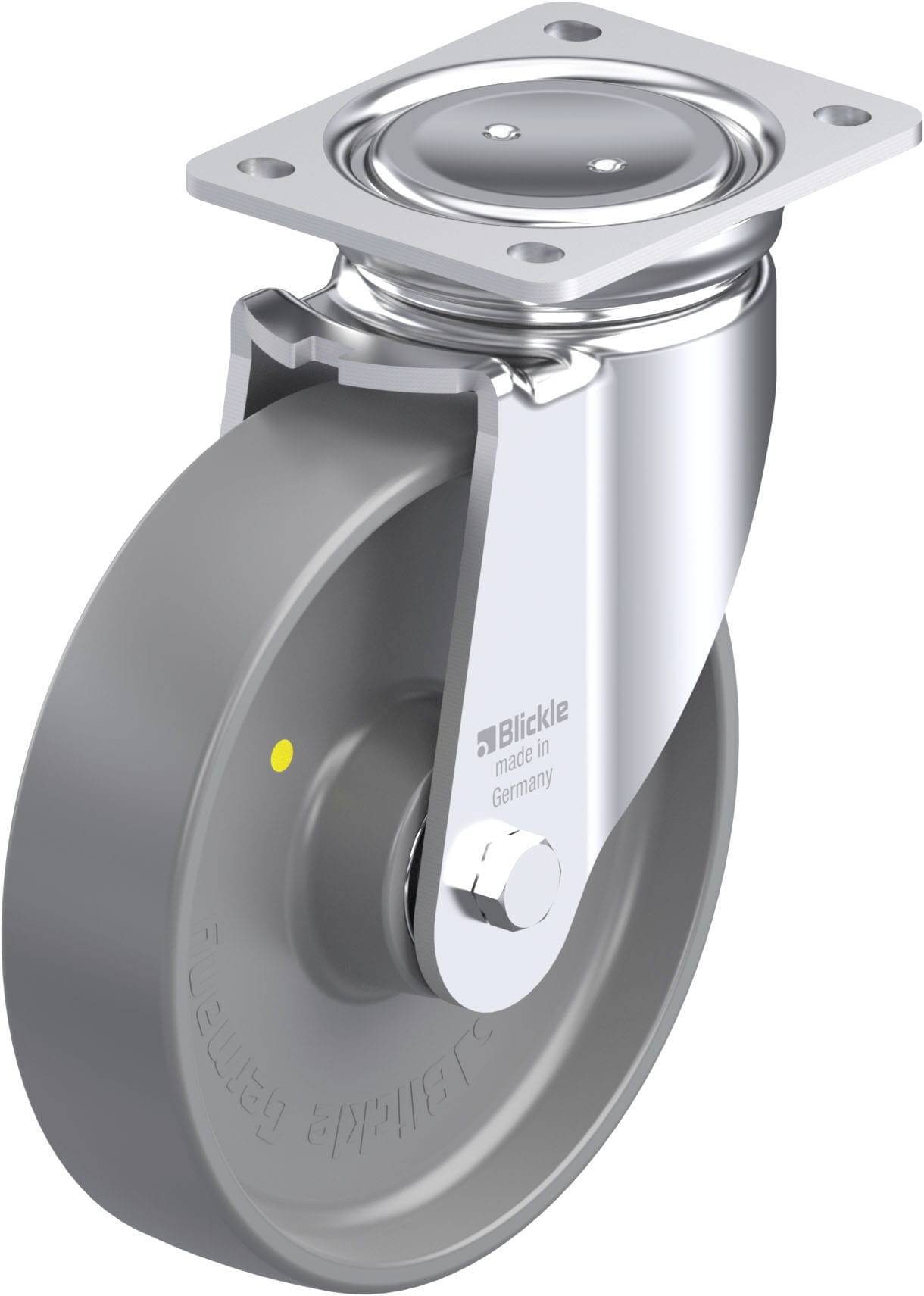 Blickle 906978 LUH-PO 200K-ELS Stahlblech-Lenkrolle Rad-Durchmesser: 200mm Tragfähigkeit (max.): 600kg 1St.
