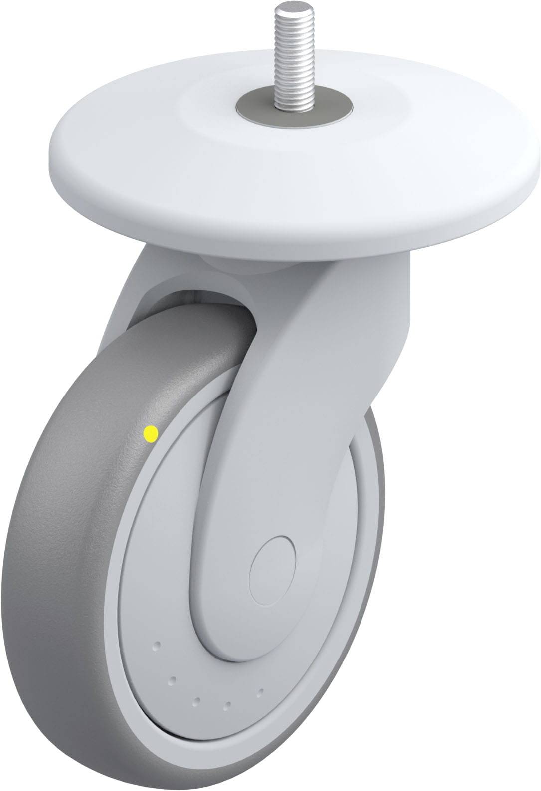 Blickle 849640 LWGE-TPA 126KF-11-ELS-AMG125 Kunststoff-Lenkrolle Rad-Durchmesser: 125mm Tragfähigkeit (max.): 80kg 1St.