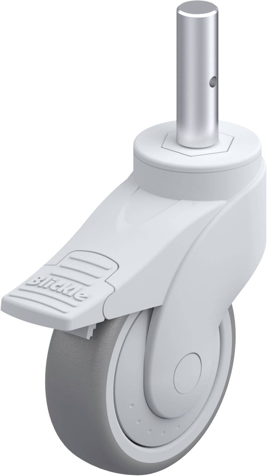 Blickle 751325 LWG-TPA 101KF-FI-ZA51 Kunststoff-Lenkrolle Rad-Durchmesser: 100mm Tragfähigkeit (max.): 100kg 1St.