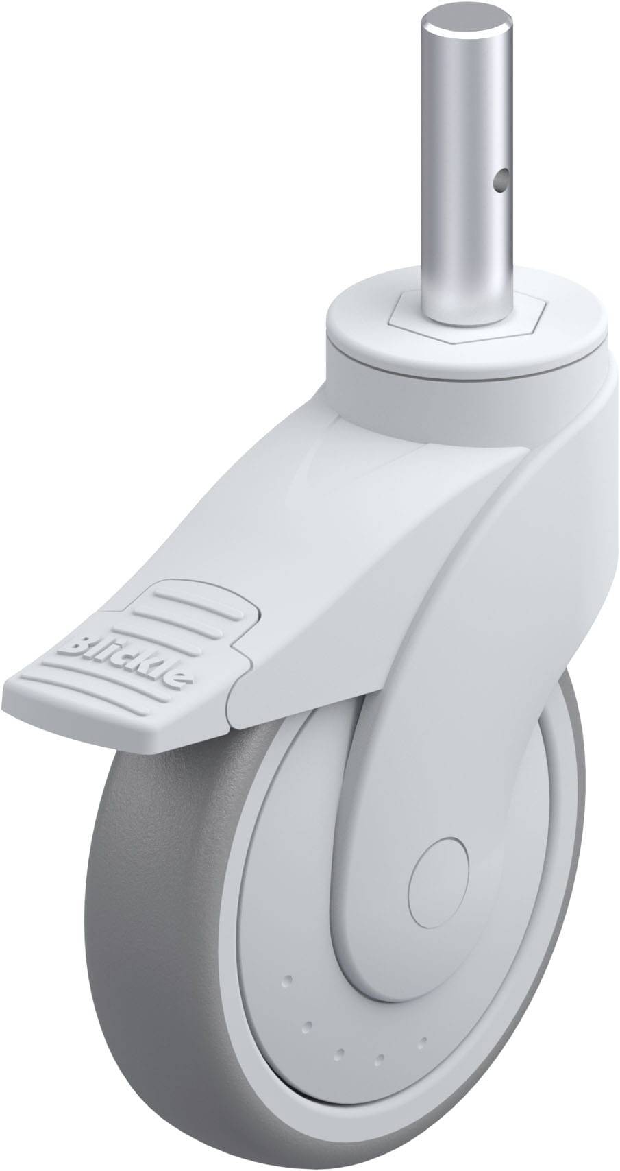 Blickle 747193 LWG-TPA 126KF-FI-ZA51 Kunststoff-Lenkrolle Rad-Durchmesser: 125mm Tragfähigkeit (max.): 110kg 1St.