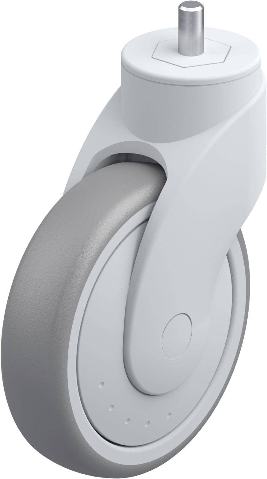 Blickle 743305 LWG-TPA 126KF-GS10 Kunststoff-Lenkrolle Rad-Durchmesser: 125mm Tragfähigkeit (max.): 110kg 1St.