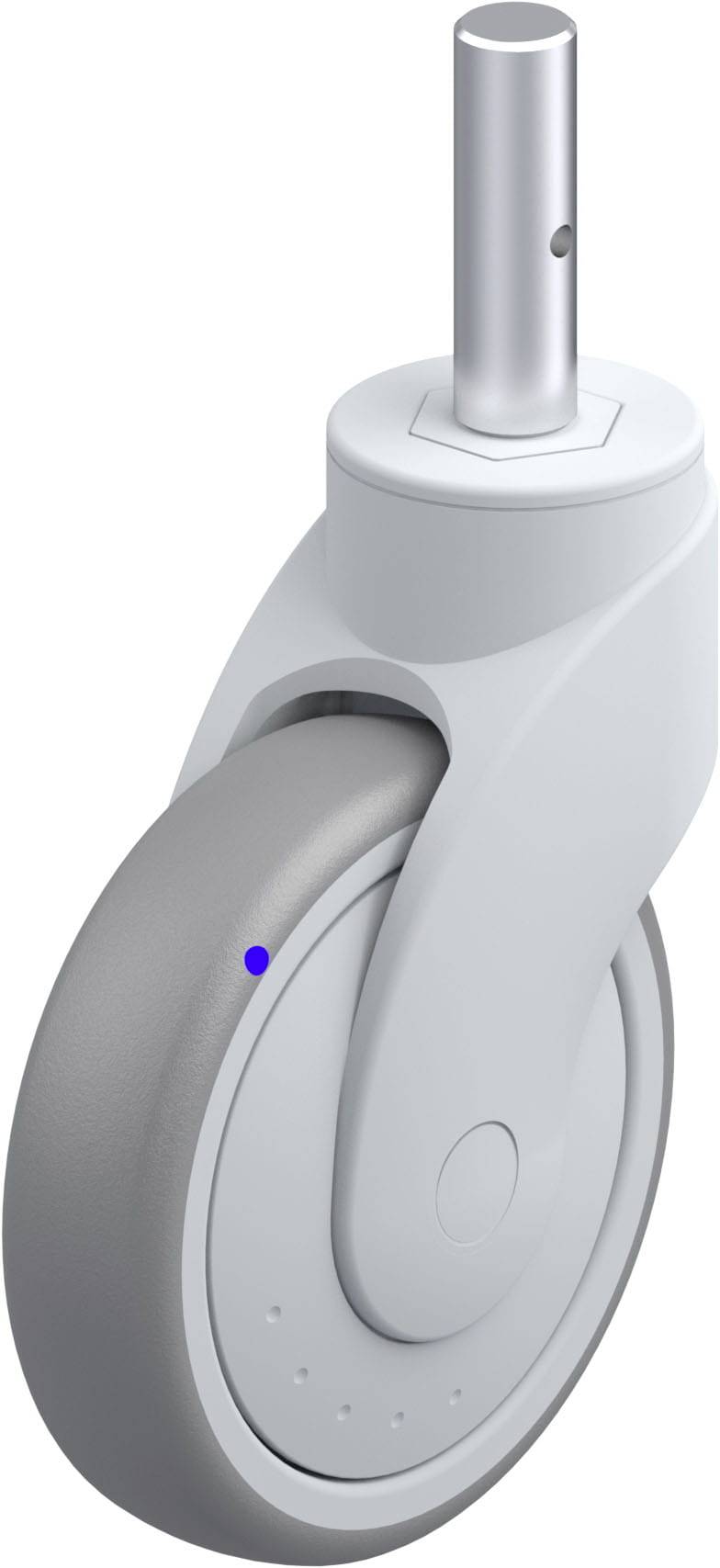 Blickle 751749 LWGX-TPA 126XKF-ZAX51 Kunststoff-Lenkrolle Rad-Durchmesser: 125mm Tragfähigkeit (max.): 110kg 1St.