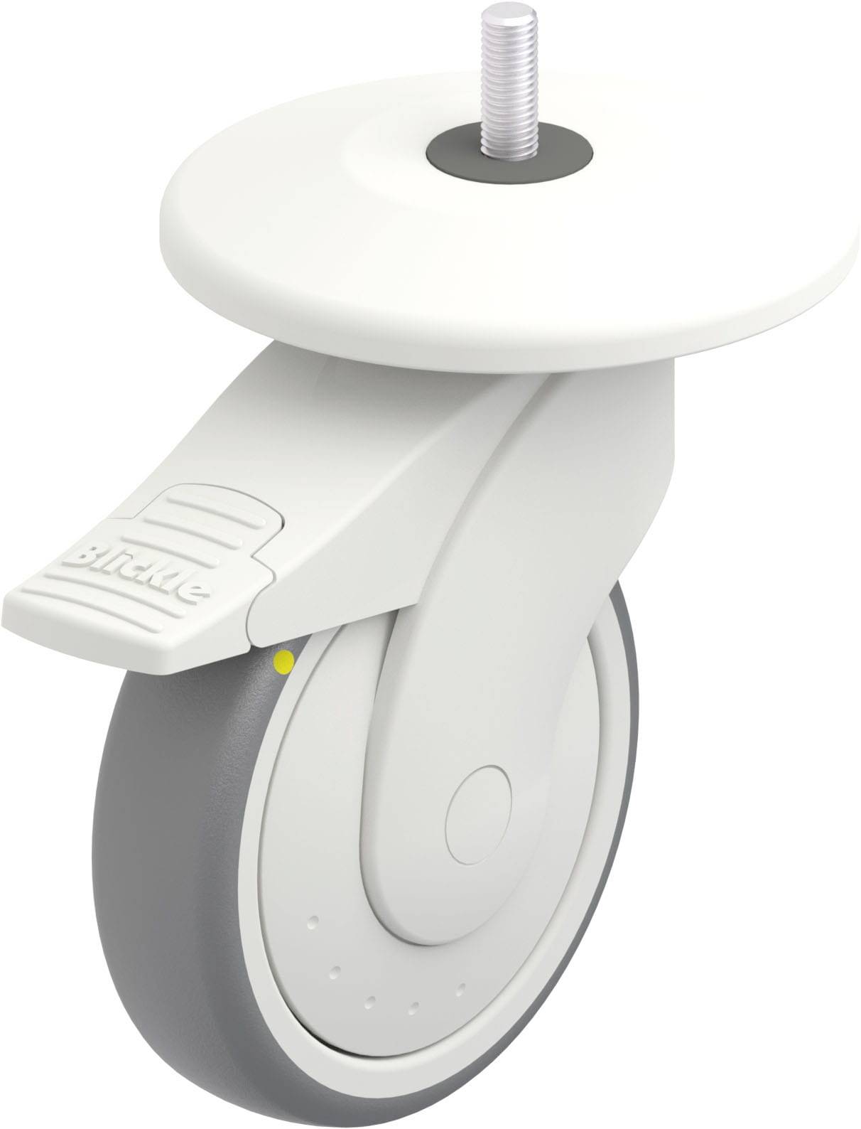 Blickle 849237 LWKE-TPA 126KF-11-FI-ELS-AMW125 Kunststoff-Lenkrolle Rad-Durchmesser: 125mm Tragfähigkeit (max.): 80kg 1St.