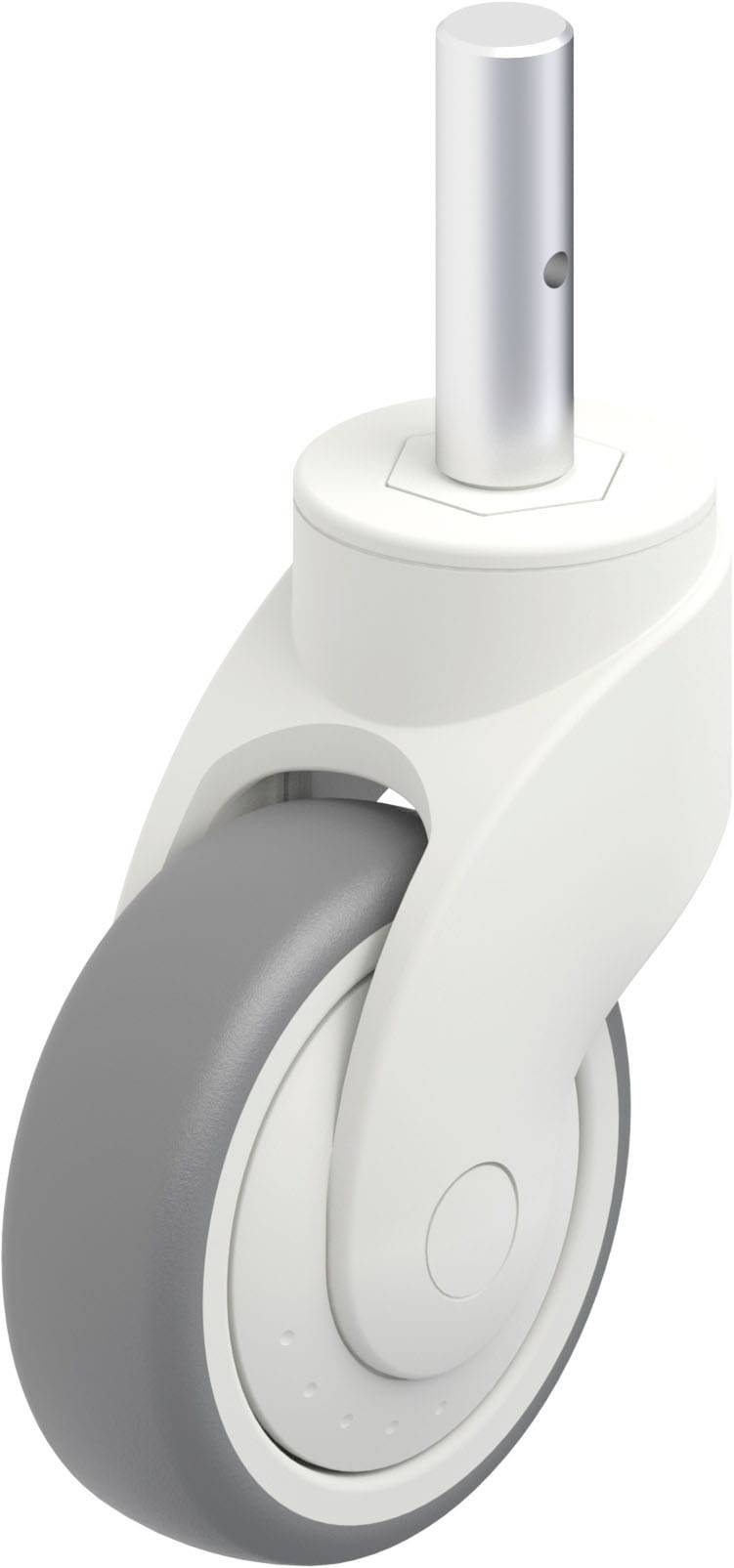 Blickle 744710 LWK-TPA 101KF-ZA51 Kunststoff-Lenkrolle Rad-Durchmesser: 100mm Tragfähigkeit (max.): 100kg 1St.