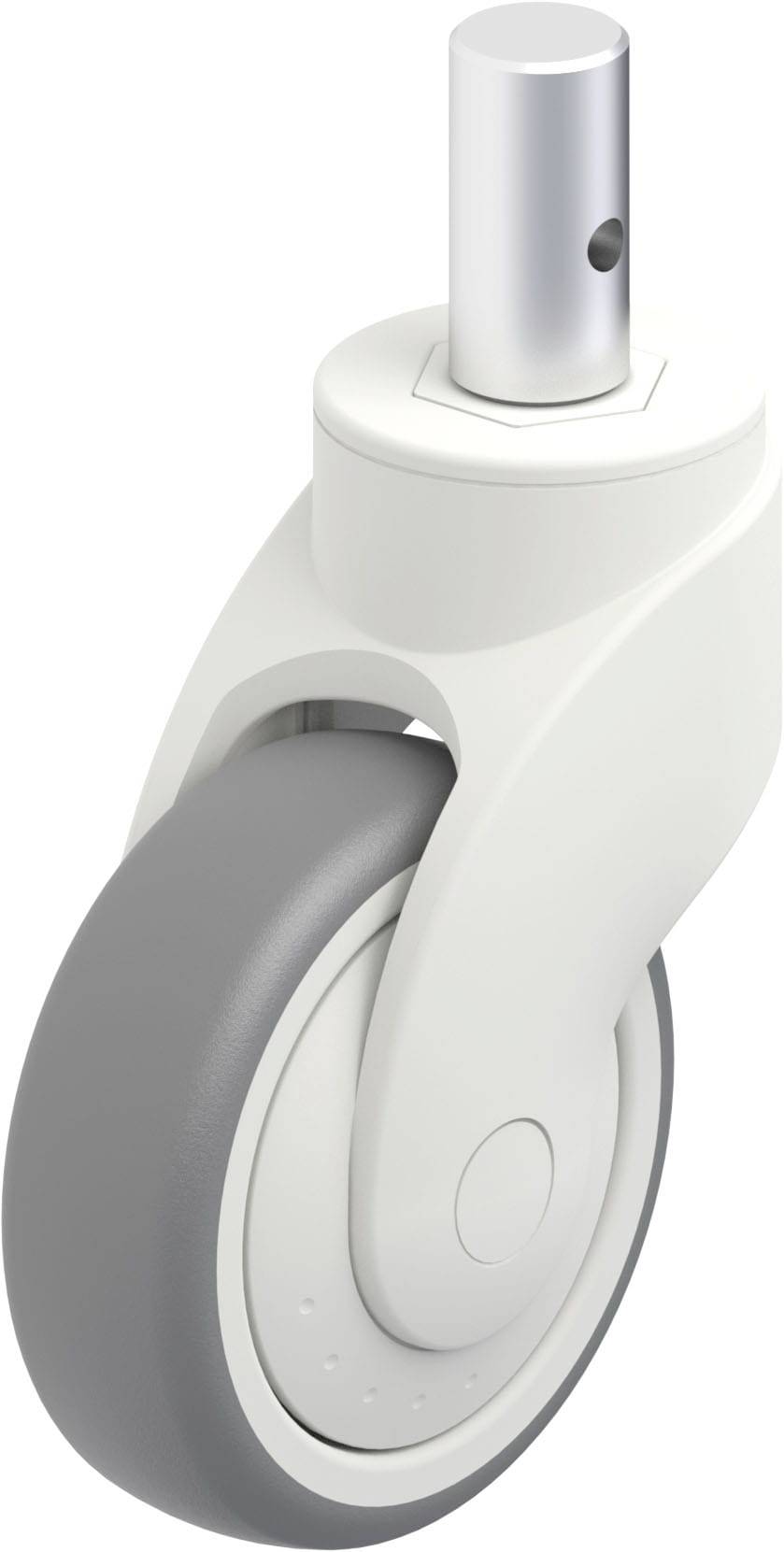 Blickle 744743 LWK-TPA 101KF-ZA55 Kunststoff-Lenkrolle Rad-Durchmesser: 100mm Tragfähigkeit (max.): 100kg 1St.