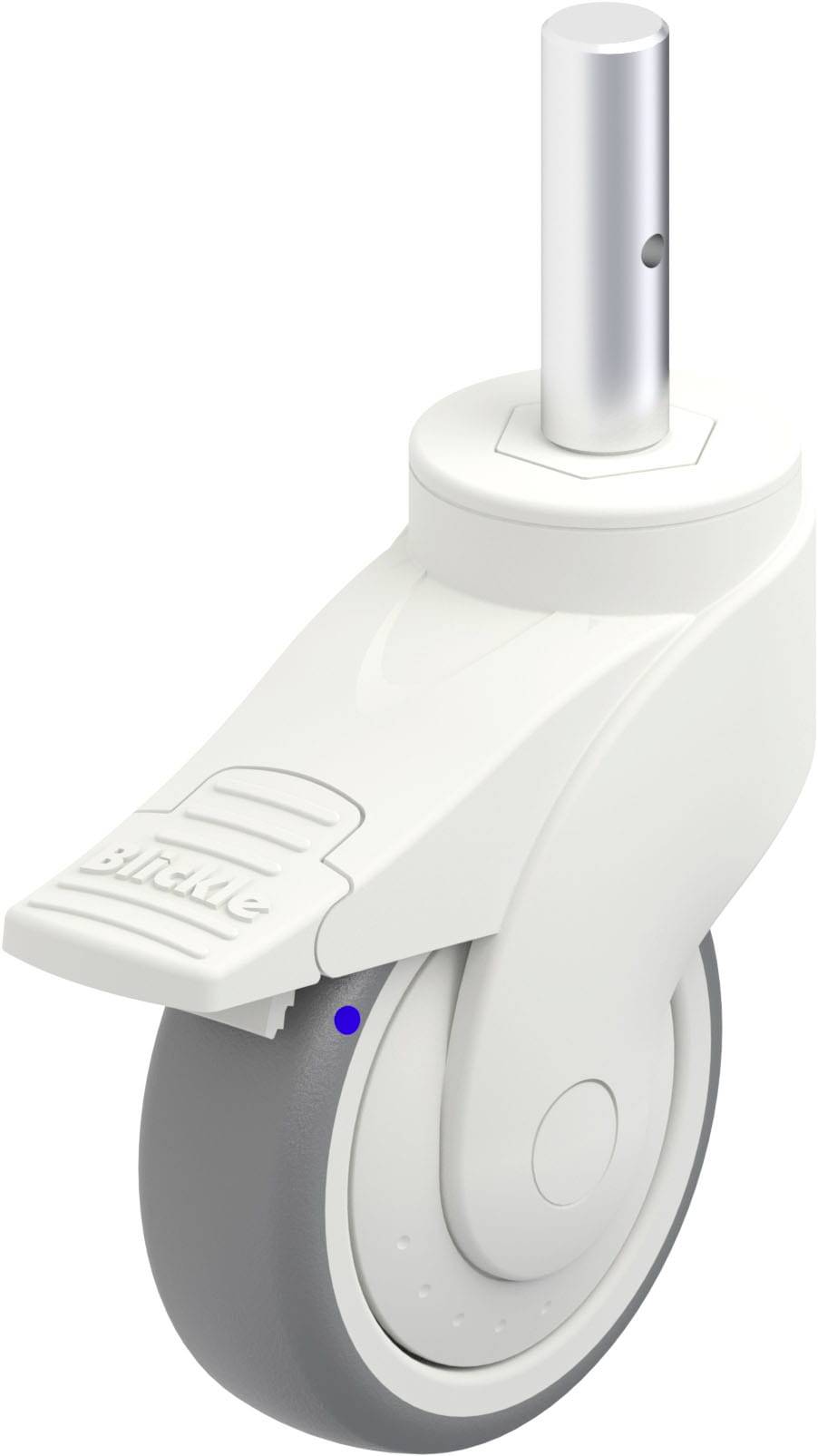 Blickle 744718 LWKX-TPA 101XKF-FI-ZAX51 Kunststoff-Lenkrolle Rad-Durchmesser: 100mm Tragfähigkeit (max.): 100kg 1St.