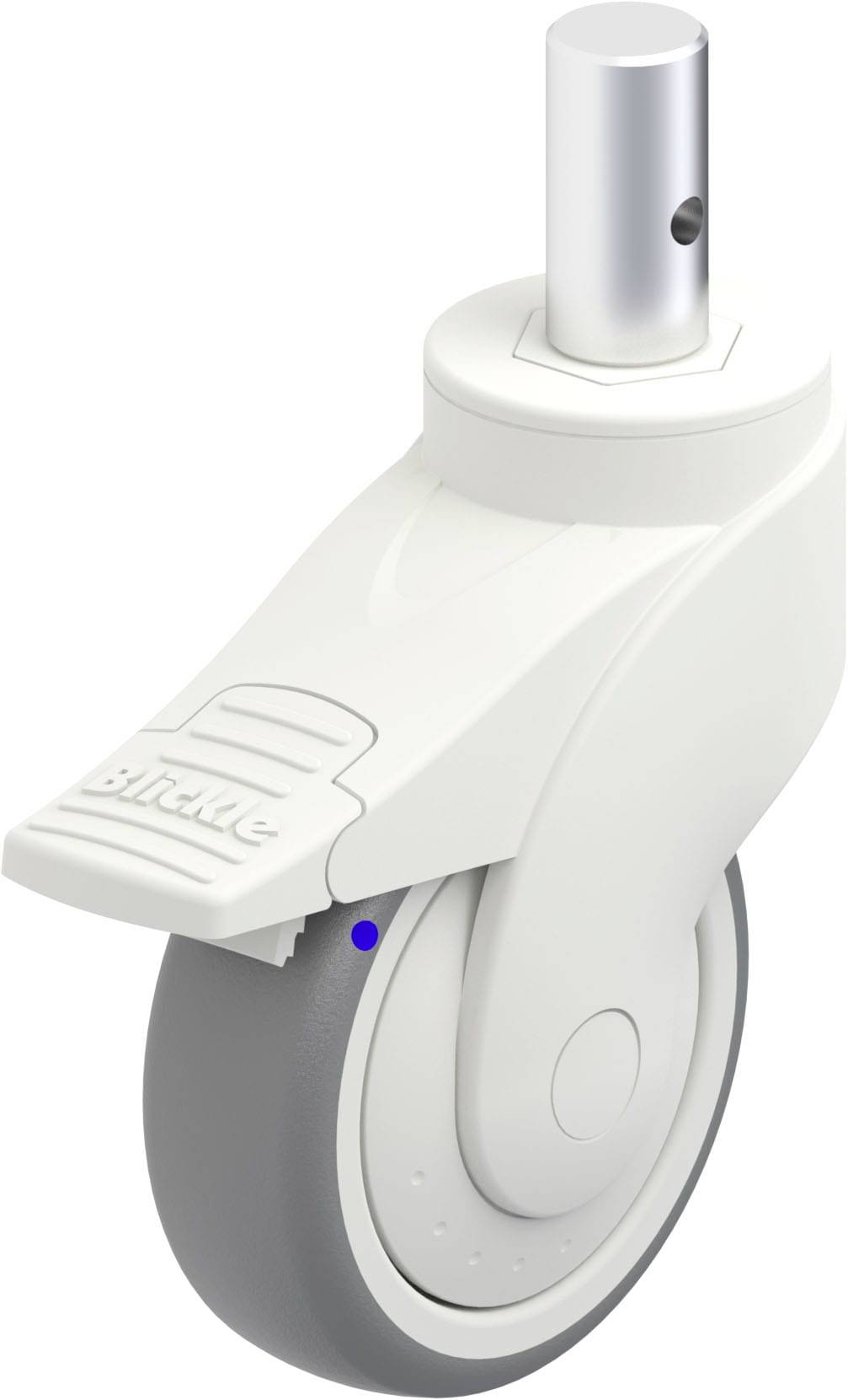 Blickle 744792 LWKX-TPA 101XKF-FI-ZAX55 Kunststoff-Lenkrolle Rad-Durchmesser: 100mm Tragfähigkeit (max.): 100kg 1St.