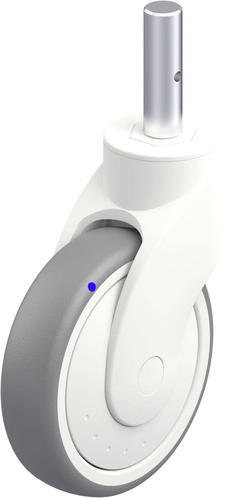 Blickle 742116 LWKX-TPA 126XKF-ZAX51 Kunststoff-Lenkrolle Rad-Durchmesser: 125mm Tragfähigkeit (max.): 110kg 1St.