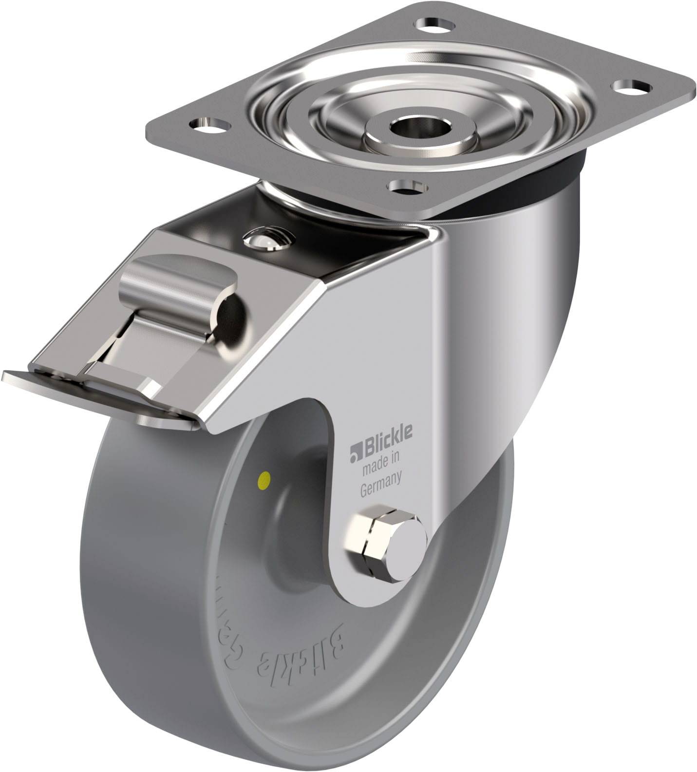 Blickle 945820 LX-PO 150G-FI-ELS Edelstahl-Lenkrolle Rad-Durchmesser: 150mm Tragfähigkeit (max.): 400kg 1St.