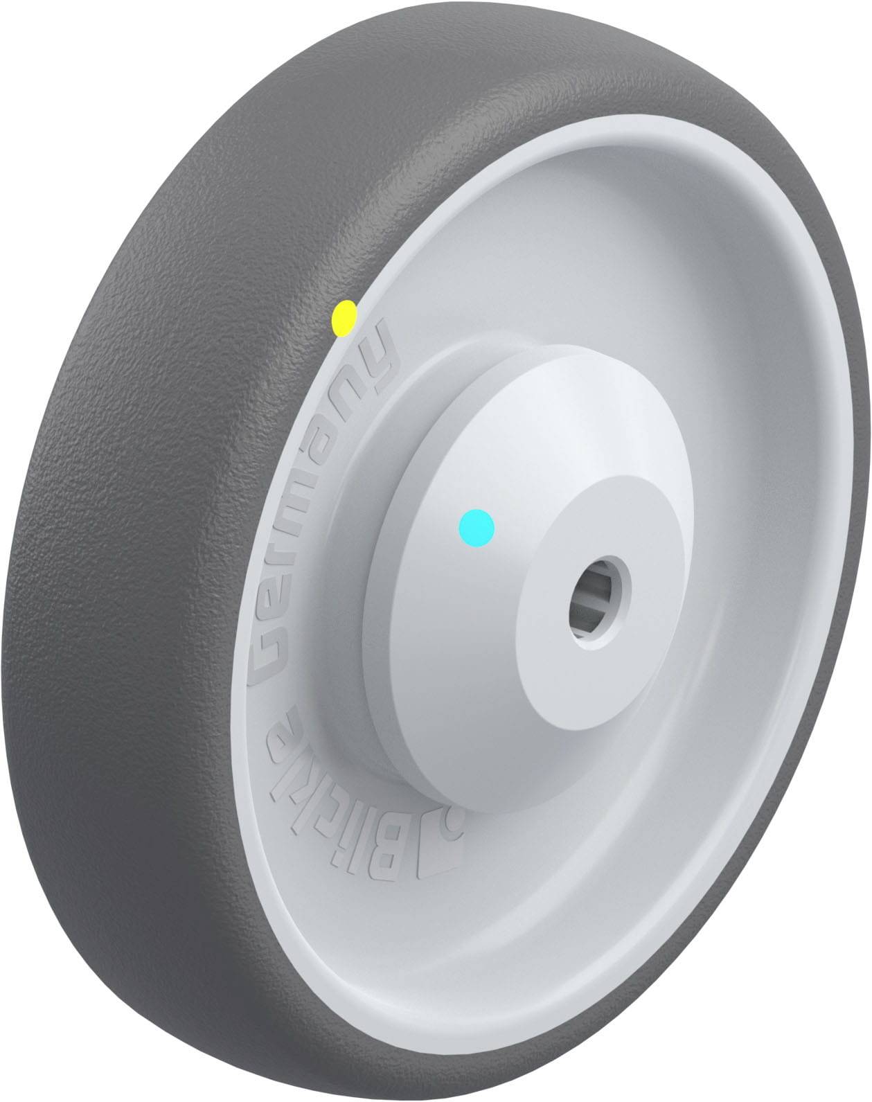 Blickle 846916 PATH 160/12KAD-ELS Rad Rad-Durchmesser: 160mm Tragfähigkeit (max.): 260kg 1St.