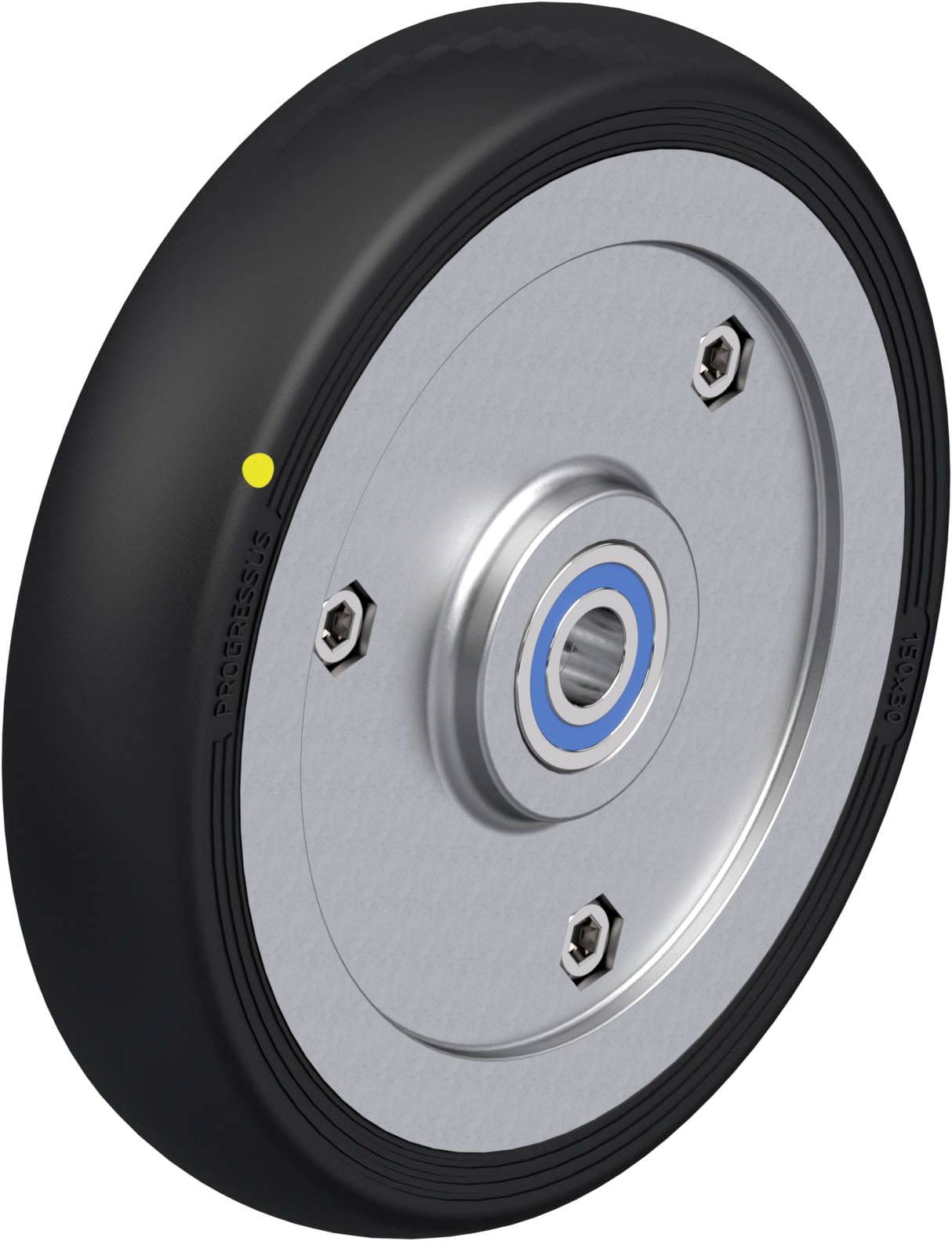 Blickle 899907 PGV 150/12XK-EL Rad Rad-Durchmesser: 150mm Tragfähigkeit (max.): 200kg 1St.