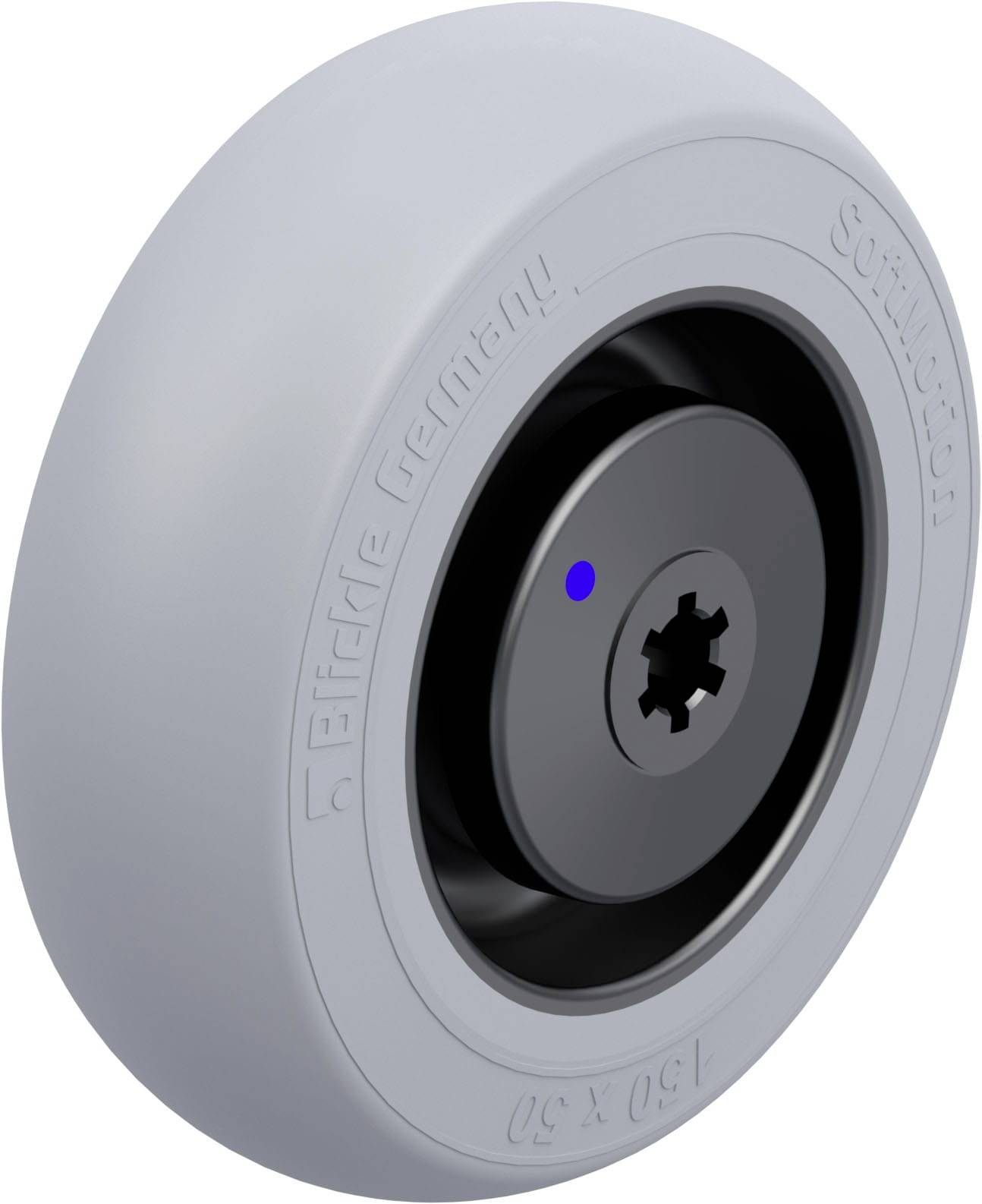 Blickle 934524 POES 150/12XKA-SG Rad Rad-Durchmesser: 150mm Tragfähigkeit (max.): 280kg 1St.