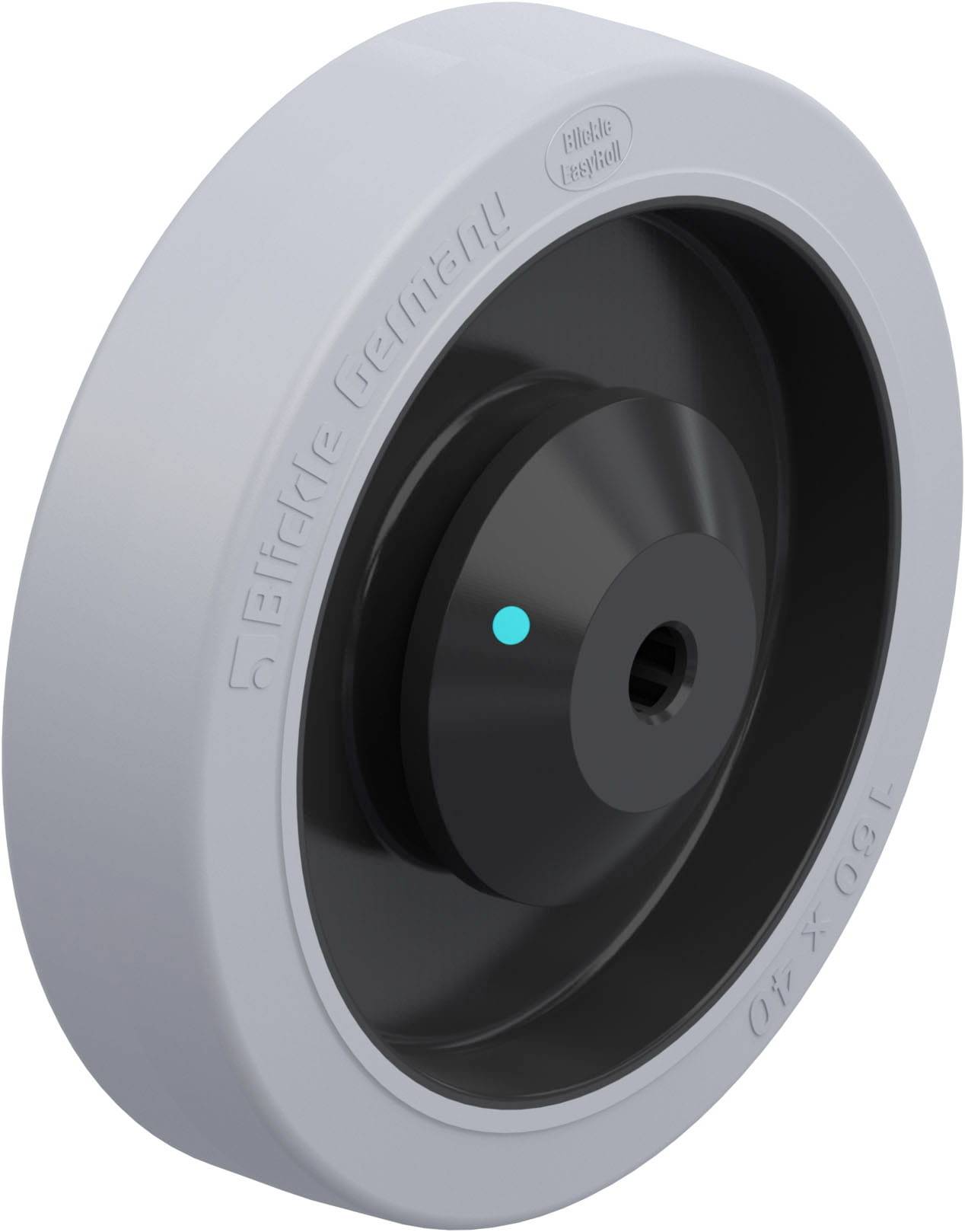 Blickle 855926 POEV 161/12KAD-SG Schwerlast-Rad Rad-Durchmesser: 160mm Tragfähigkeit (max.): 320kg 1St.