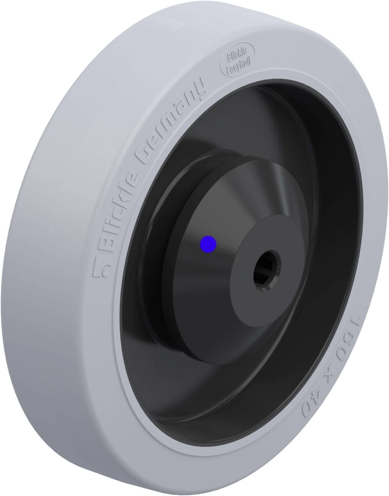 Blickle 854780 POEV 161/12XKA-SG Schwerlast-Rad Rad-Durchmesser: 160mm Tragfähigkeit (max.): 320kg 1St.