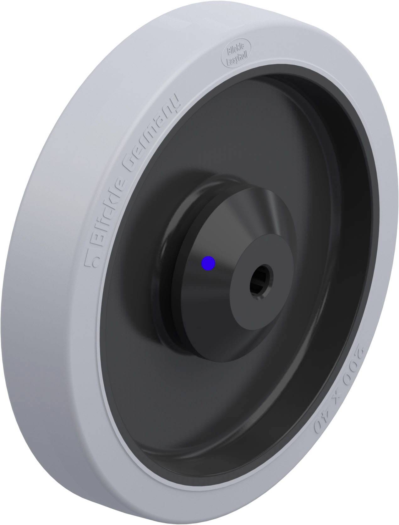 Blickle 854775 POEV 201/12XKA-SG Schwerlast-Rad Rad-Durchmesser: 200mm Tragfähigkeit (max.): 400kg 1St.