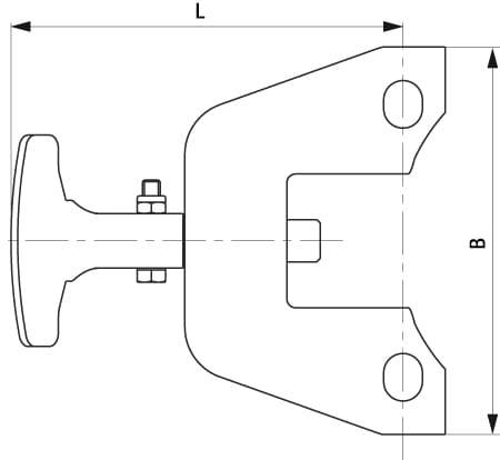Blickle 587881 RI-05.03 Richtungsfeststeller 1St.
