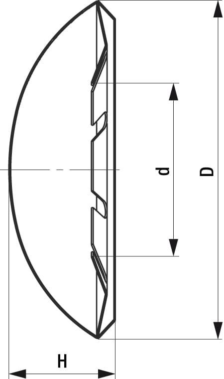 Blickle 12658 ST-KA 15 Starlock-Kappe