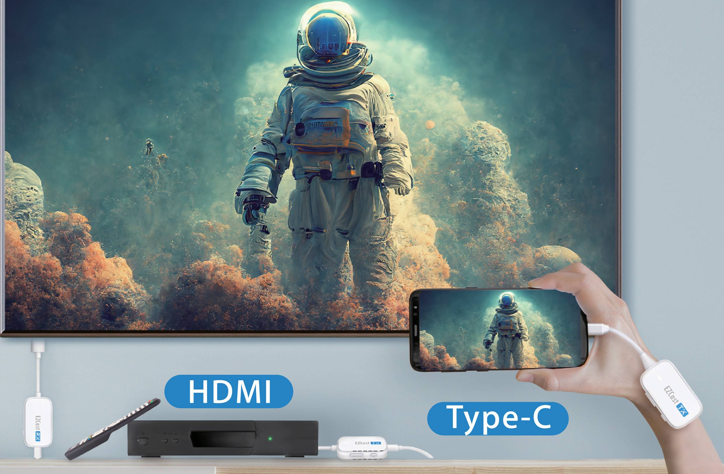 EZCast BC-1 & R-1 HDMI Streaming Stick