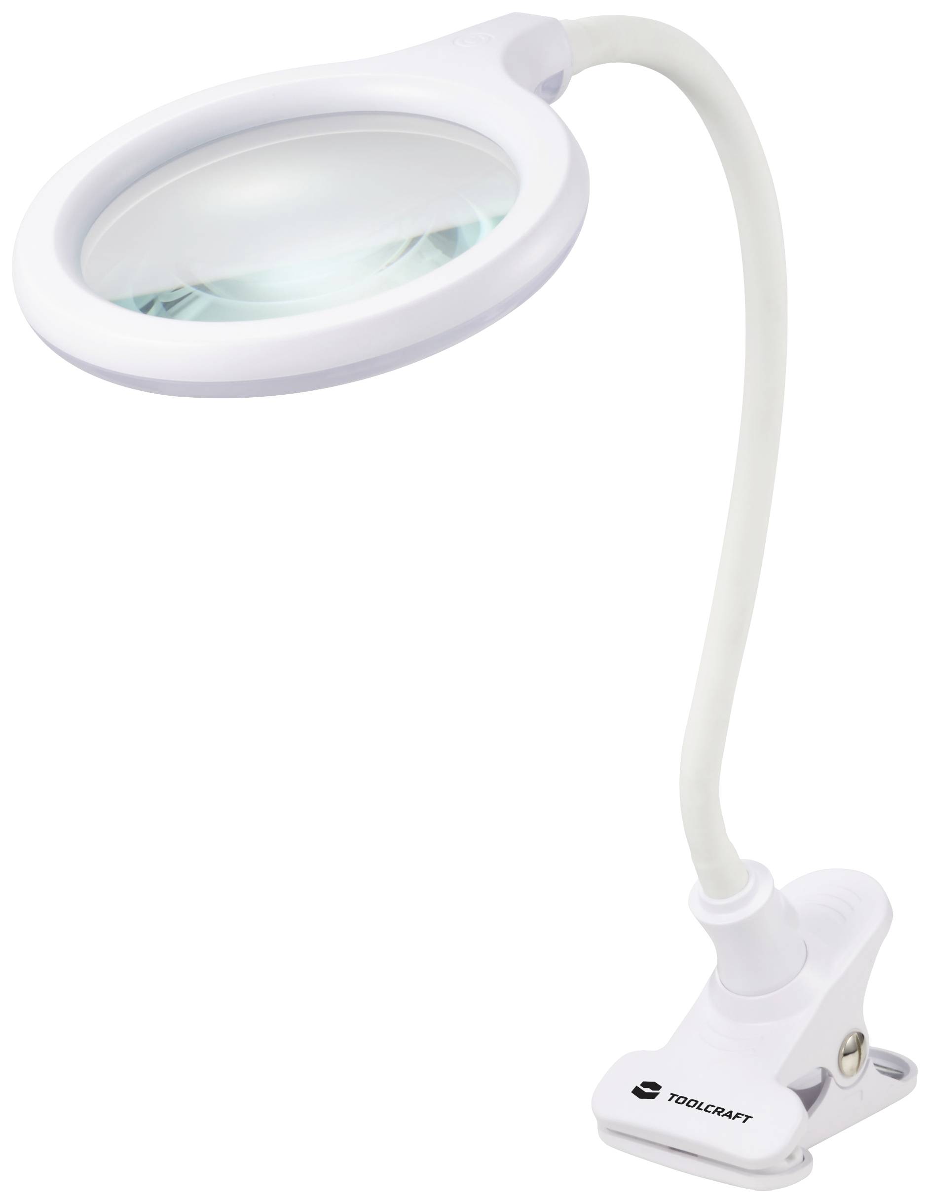 TOOLCRAFT TO-9176673 LED Lupenleuchte Vergrößerungsfaktor: 1.75 x Weiß
