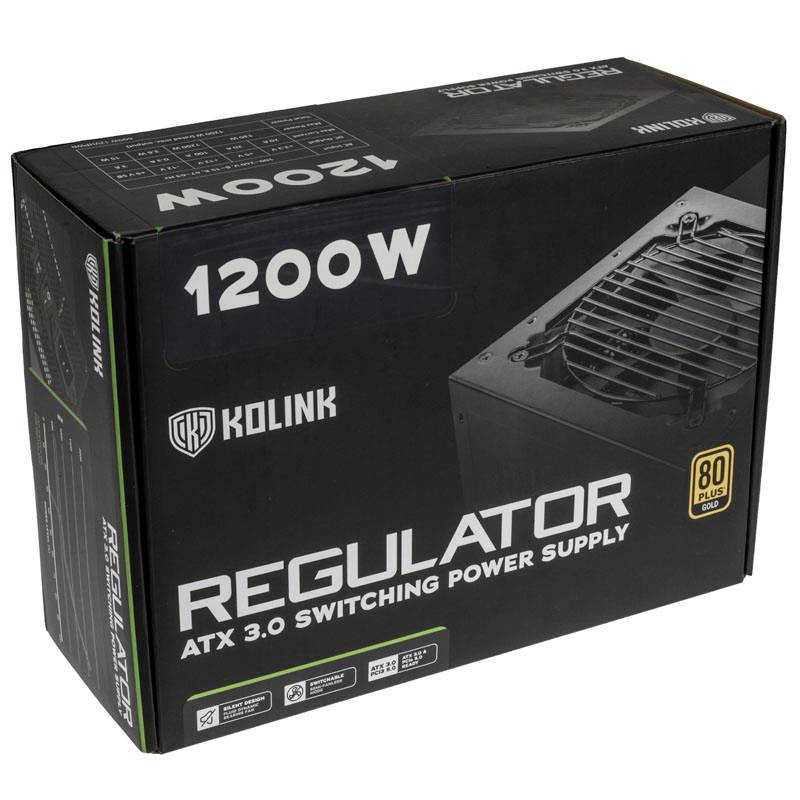 Kolink Regulator PC Netzteil 1200W ATX 80PLUS® Gold