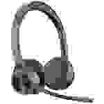 POLY Voyager 4320 On Ear Headset Bluetooth®, kabelgebunden Stereo Schwarz Headset