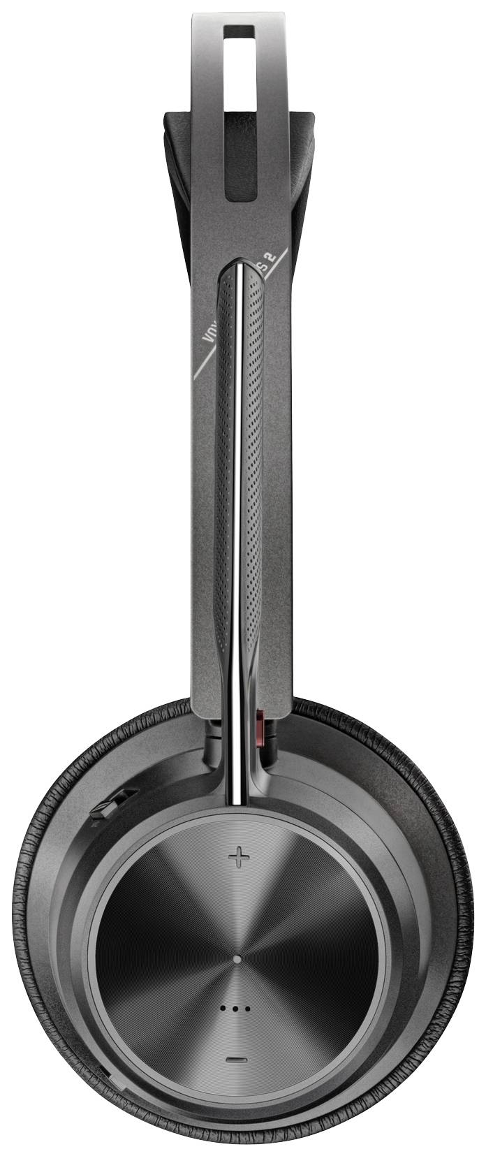 HP Poly Voyager Focus 2 UC On Ear Headset Bluetooth®, kabelgebunden Stereo Schwarz Headset, inkl. Lade- und Dockingstation