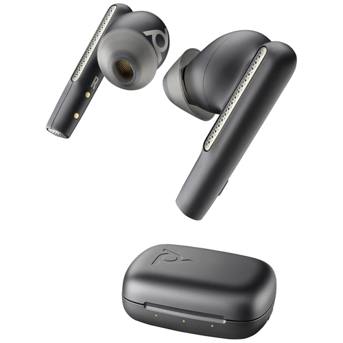 HP Poly Voyager Free 60 UC In Ear Headset Bluetooth® Stereo Schwarz Headset, Ladecase HP Poly Voyager Free 60 UC In Ear Headset Bluetooth® Stereo Schwarz Headset, Ladecase