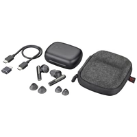 HP Poly Voyager Free 60 UC In Ear Headset Bluetooth® Stereo Schwarz Headset, Ladecase HP Poly Voyager Free 60 UC In Ear Headset Bluetooth® Stereo Schwarz Headset, Ladecase
