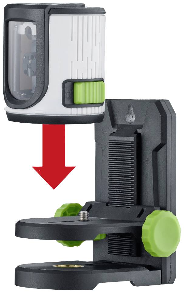 Laserliner EasyCross-Laser Green Set Kreuzlinienlaser selbstnivellierend