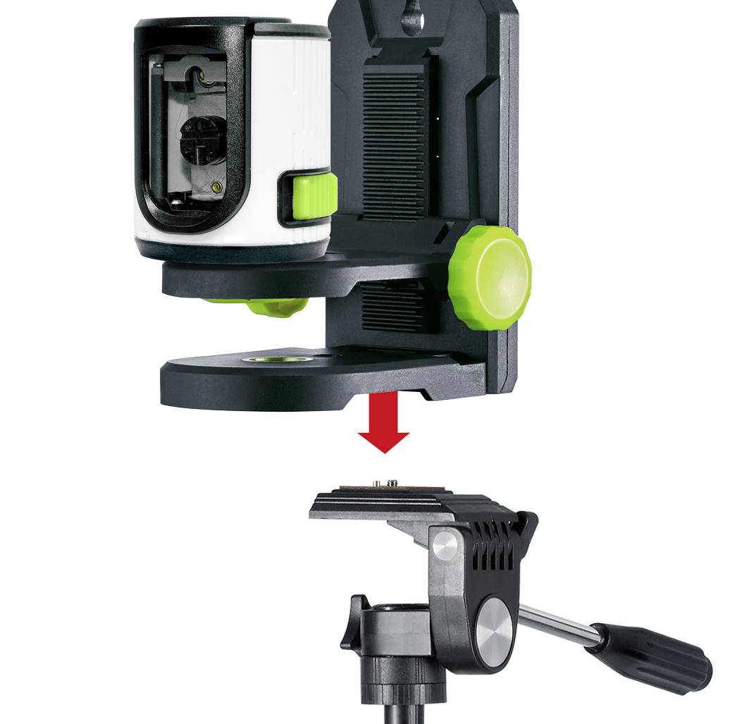 Laserliner EasyCross-Laser Green Set Kreuzlinienlaser selbstnivellierend