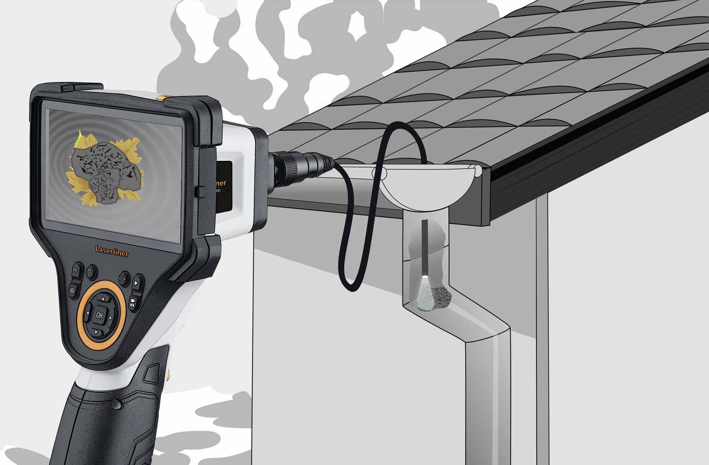 Laserliner 082.283A Inspektions-Kamera Sonden-Ø: 6mm Sonden-Länge: 2m