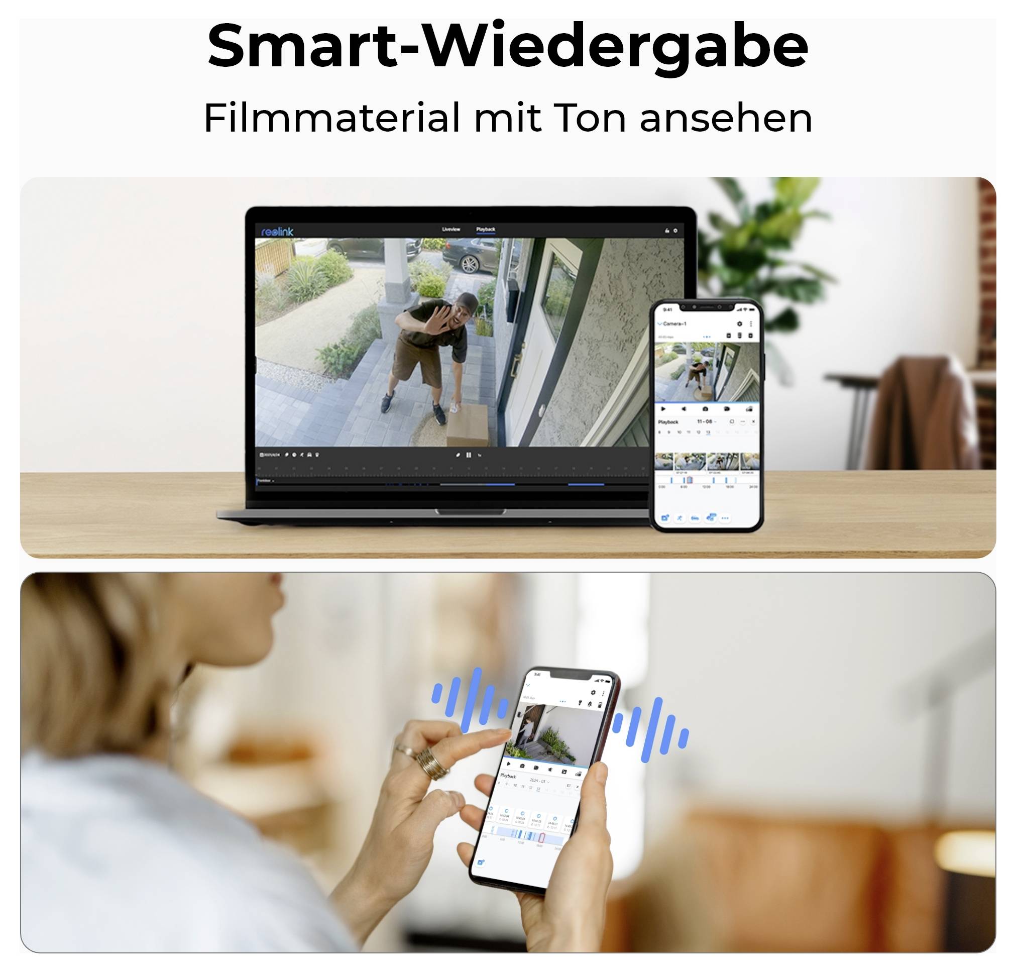 Reolink W320 WLAN IP Überwachungskamera 2560 x 1920 Pixel