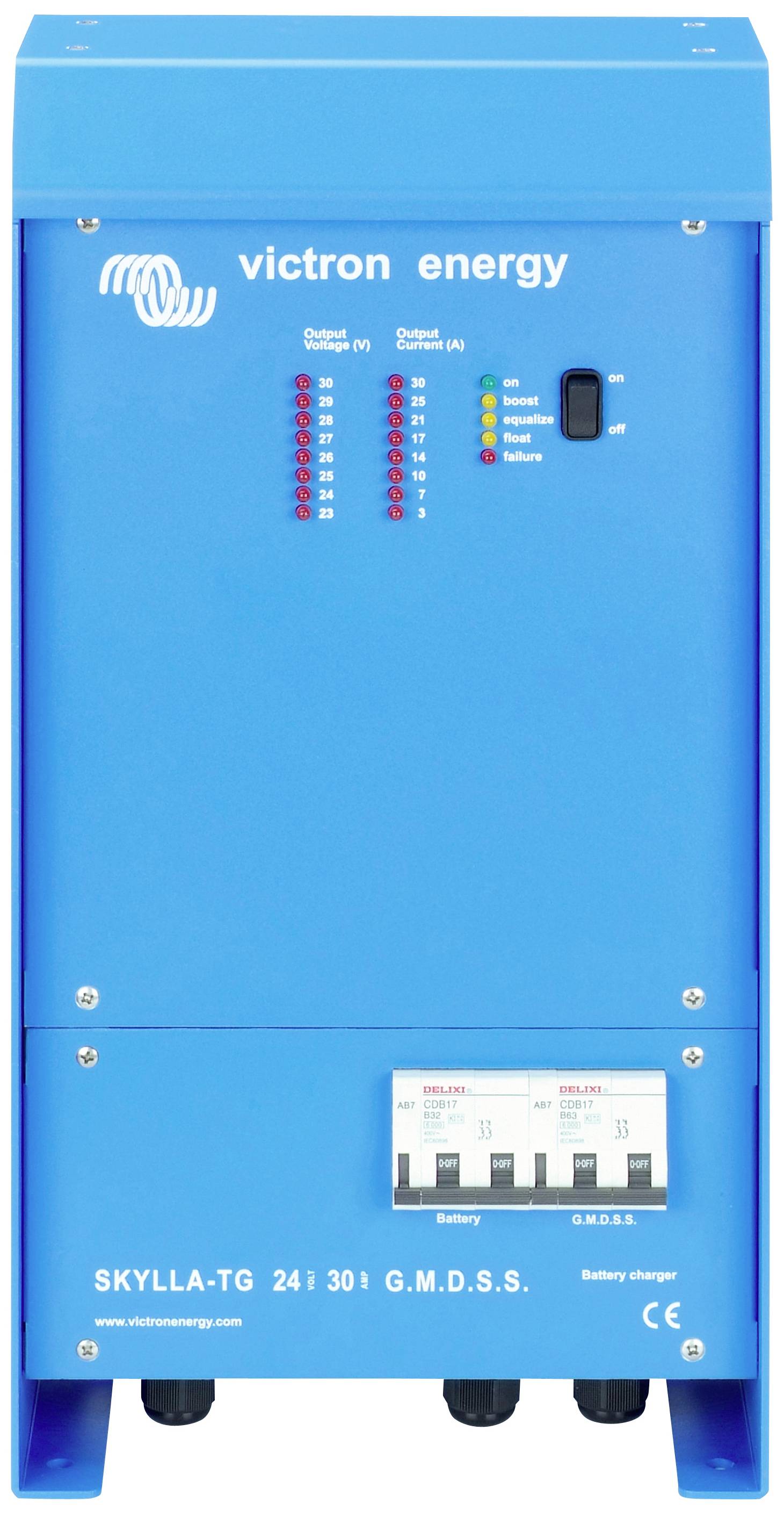 Victron Energy Bleiakku-Ladegerät Skylla-TG 24/30 GMDSS 24V Ladestrom (max.) 30A