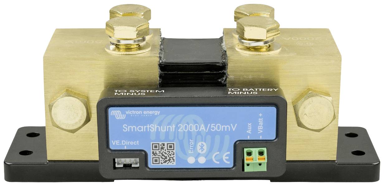 Victron Energy SmartShunt 2000A/50mV SHU050220050 Batterieüberwachung
