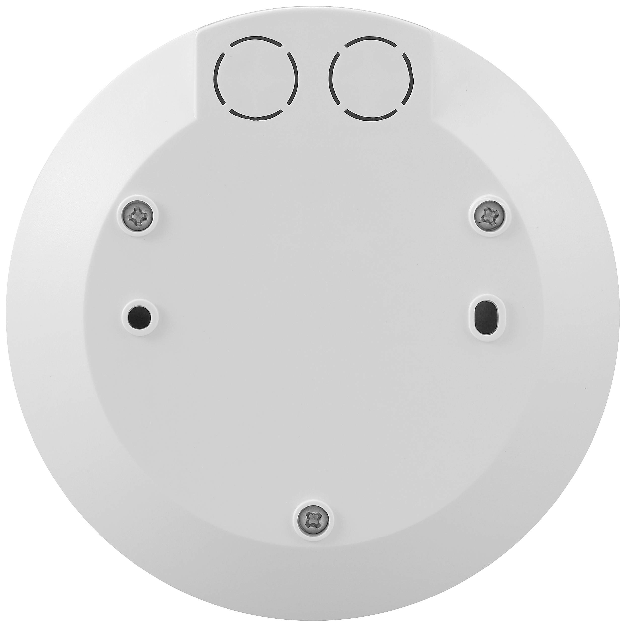 Sygonix SY-6118228 Decke, Aufputz HF-Bewegungsmelder 360° Relais Weiß