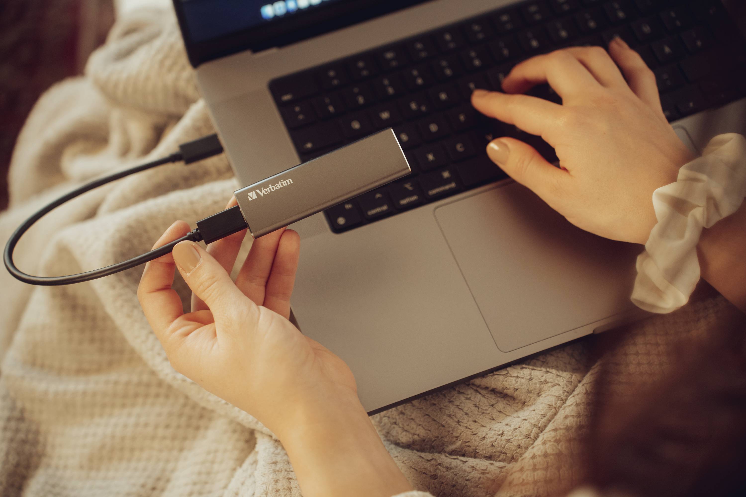 Verbatim Vx500 1TB Externe SSD USB-C® (USB 3.2 Gen 2) Grau 47444