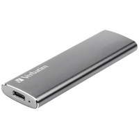 Verbatim Vx500 1TB Externe SSD USB-C® (USB 3.2 Gen 2) Grau 47444 Verbatim Vx500 1TB Externe SSD USB-C® (USB 3.2 Gen 2) Grau 47444