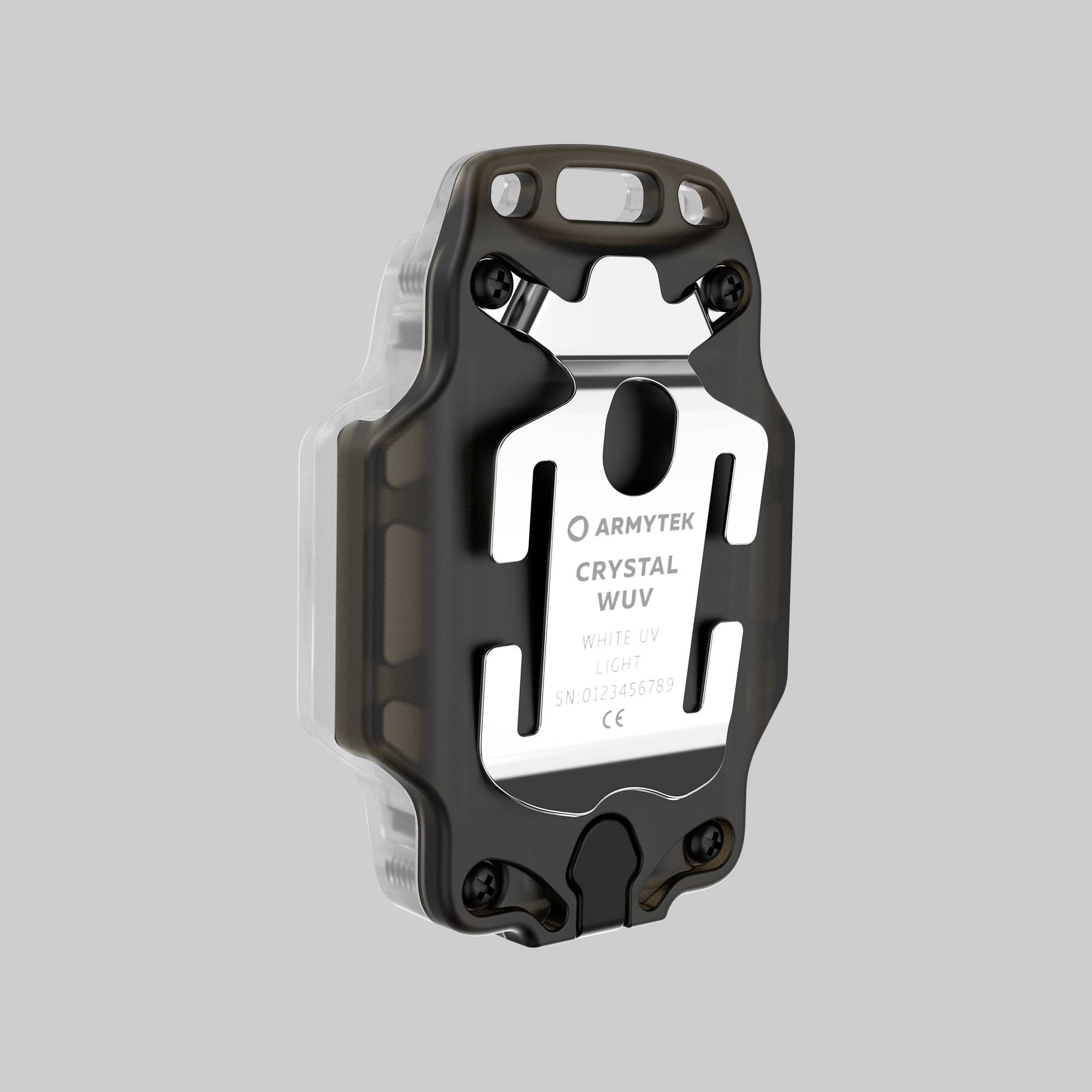 ArmyTek Crystal WUV Grey LED Taschenlampe mit Handschlaufe, mit USB-Schnittstelle akkubetrieben 150lm 34g