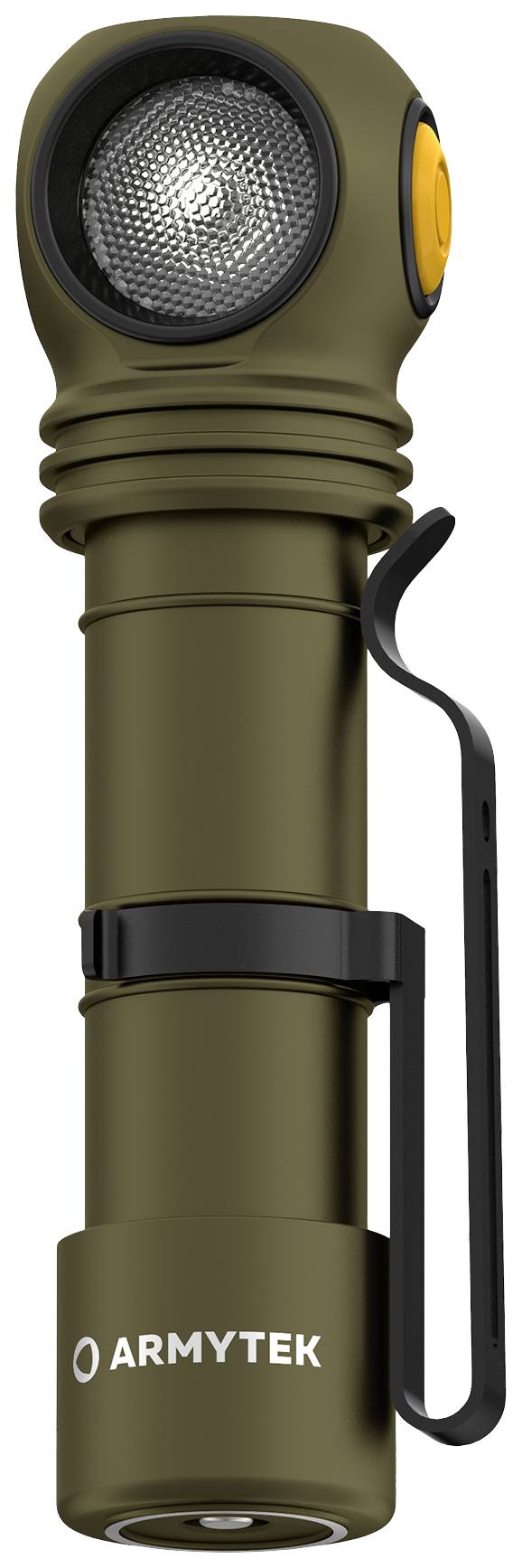 ArmyTek Wizard C2 Pro Olive White LED Taschenlampe mit Gürtelclip akkubetrieben 2500lm 115g