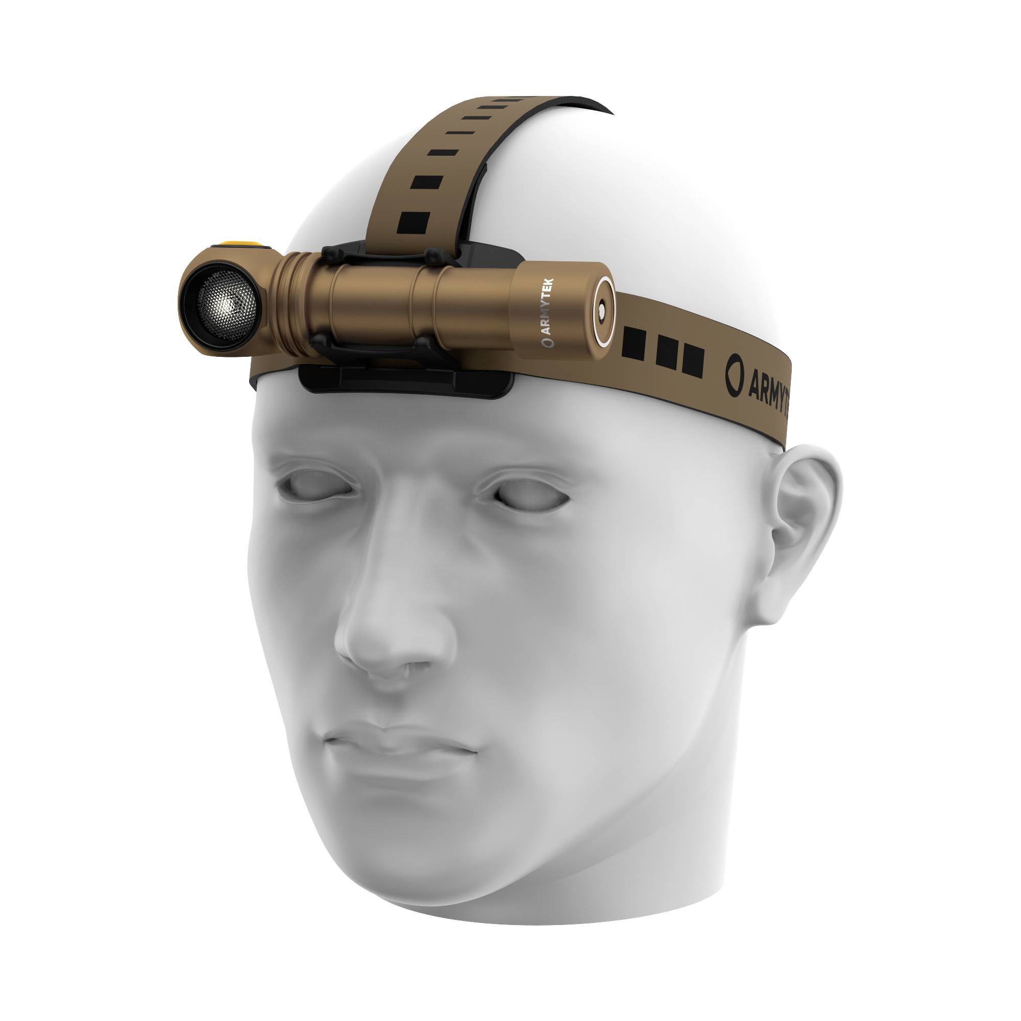 ArmyTek Wizard C2 Pro Sand White LED Taschenlampe mit Gürtelclip akkubetrieben 2500lm 115g