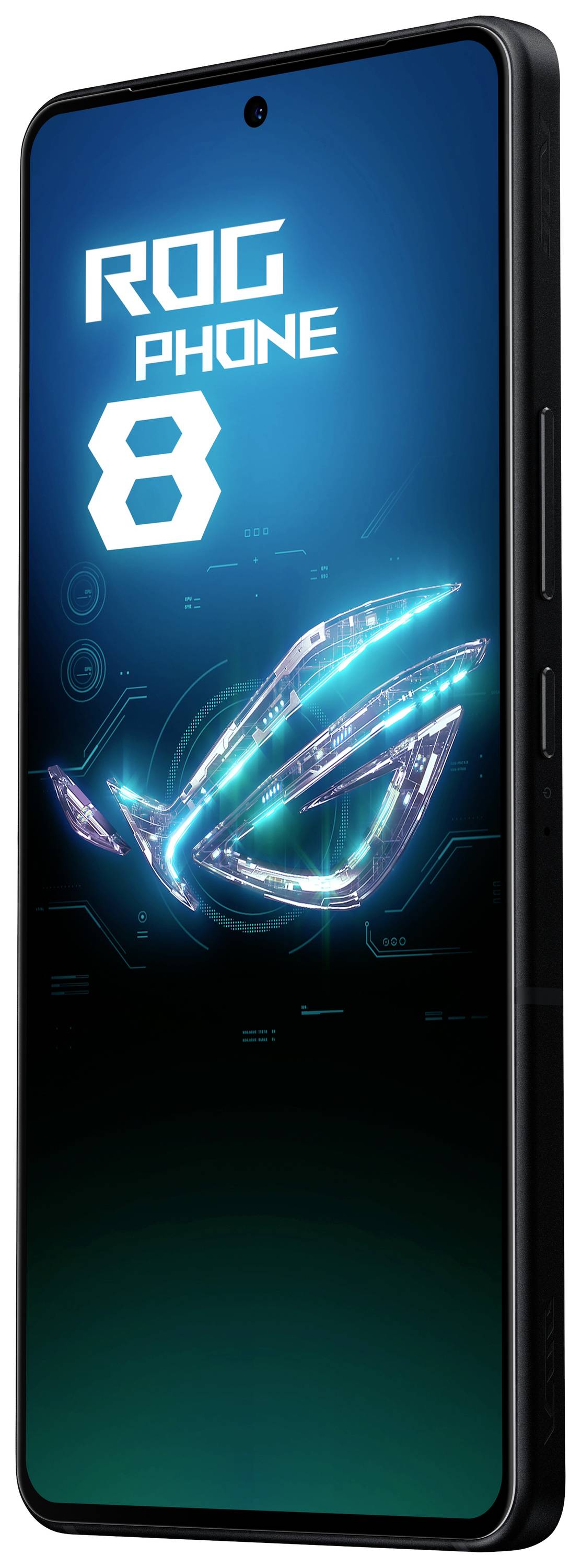 Asus ROG Phone 8 Smartphone 256 GB 17.2 cm (6.78 Zoll) Schwarz Android™ 14 Dual-SIM