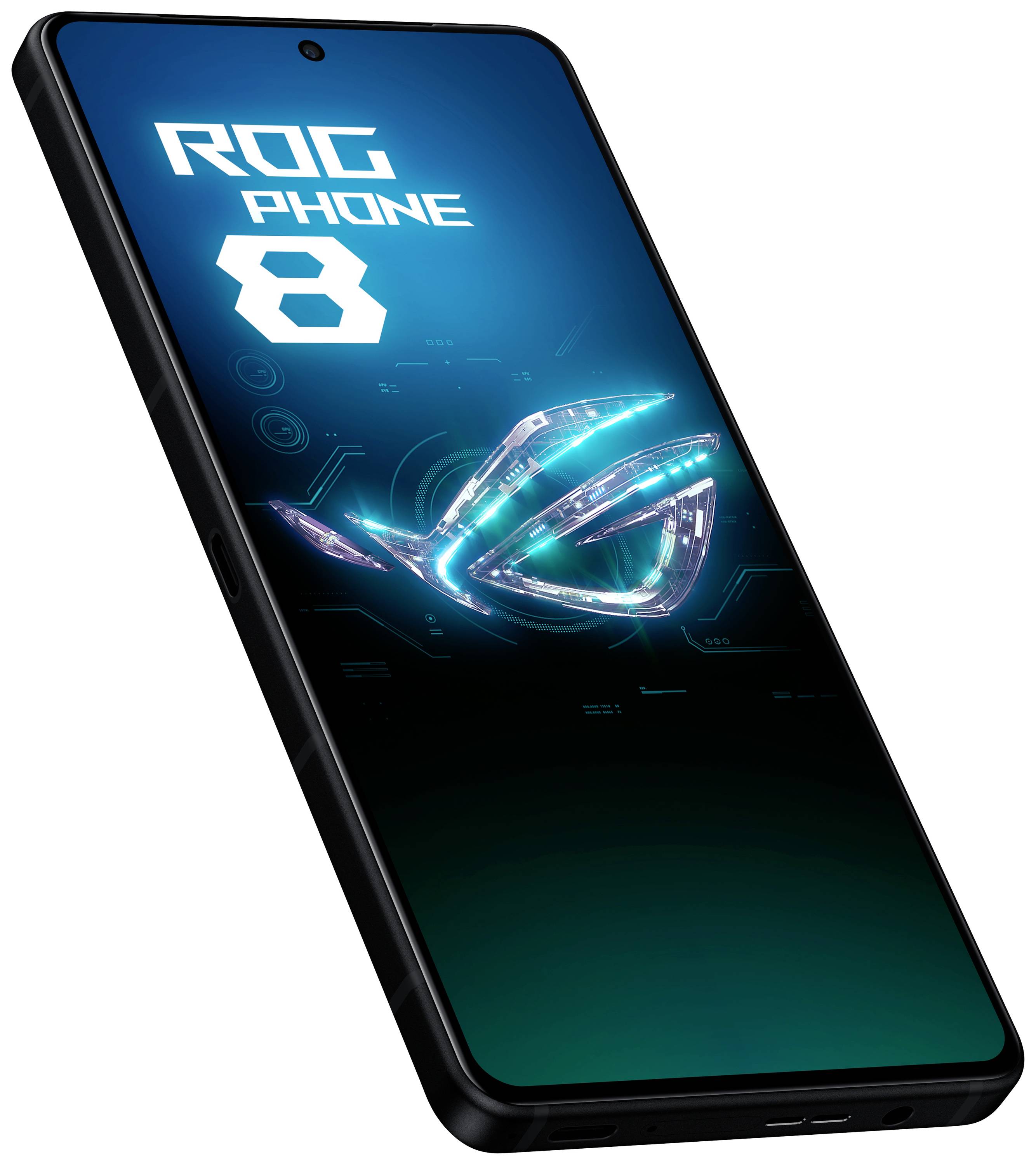 Asus ROG Phone 8 Smartphone 256 GB 17.2 cm (6.78 Zoll) Schwarz Android™ 14 Dual-SIM