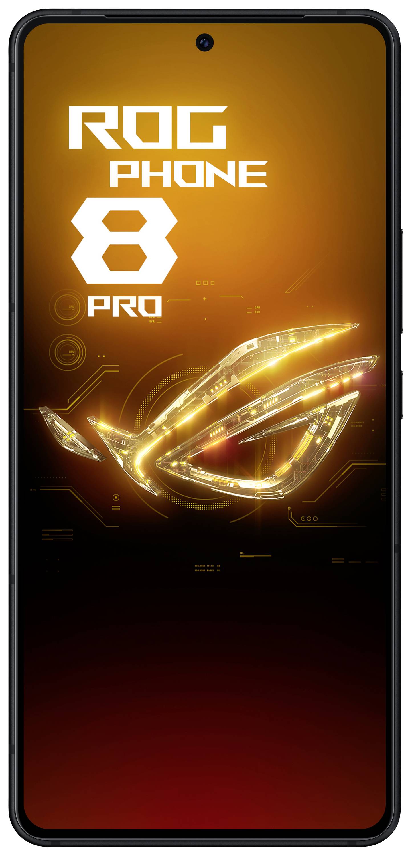 Asus ROG Phone 8 Pro Smartphone 512 GB 17.2 cm (6.78 Zoll) Schwarz Android™ 14 Dual-SIM
