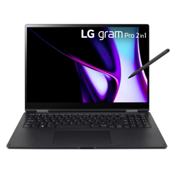 LG Electronics Notebook gram Pro 2in1 16T90SP-K.AP78G 40.6 cm (16 Zoll) Intel® Core™ Ultra 7 7-155H 16 GB RAM 1 TB SSD Deutsch, QWERTZ Sch LG Electronics Notebook gram Pro 2in1 16T90SP-K.AP78G 40.6 cm (16 Zoll) Intel® Core™ Ultra 7 7-155H 16 GB RAM 1 TB SSD Deutsch, QWERTZ Sch