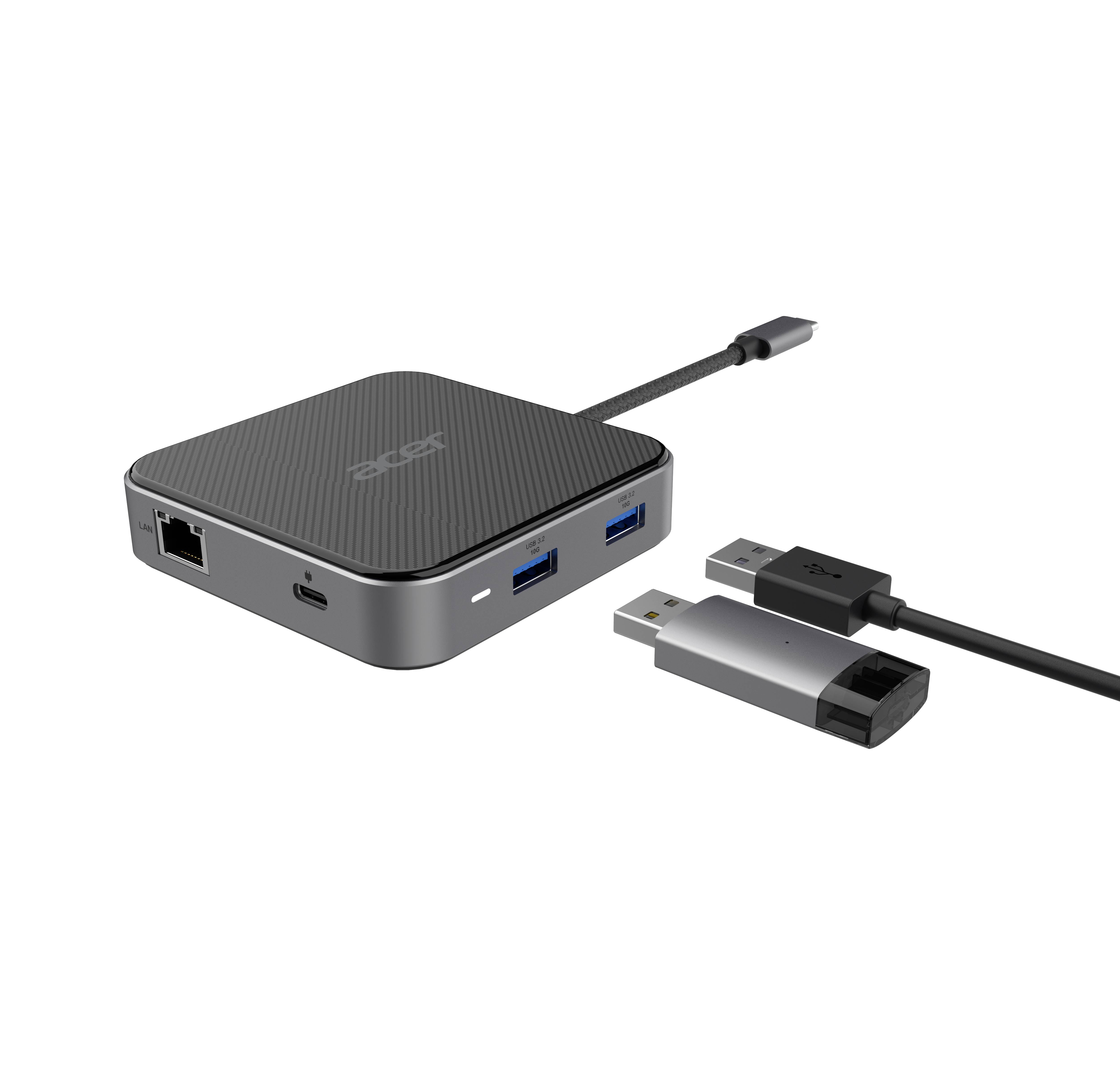 Acer USB-C® Dockingstation HP.DSCAB.013 Passend für Marke Dockingstations: Universal USB-C® Power Delivery