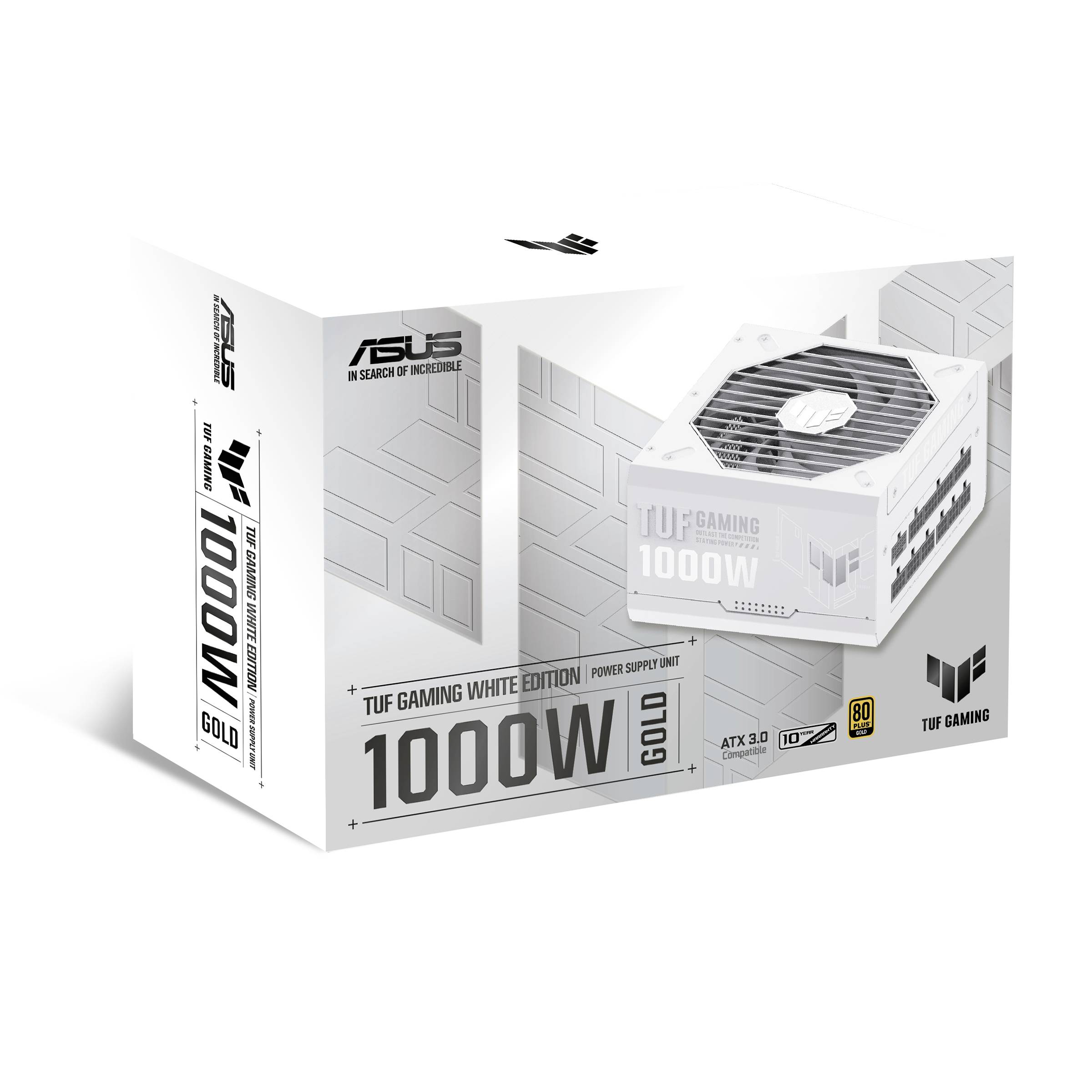 Asus TUF Gaming 1000W Gold White PC Netzteil 1000W ATX 80PLUS® Gold
