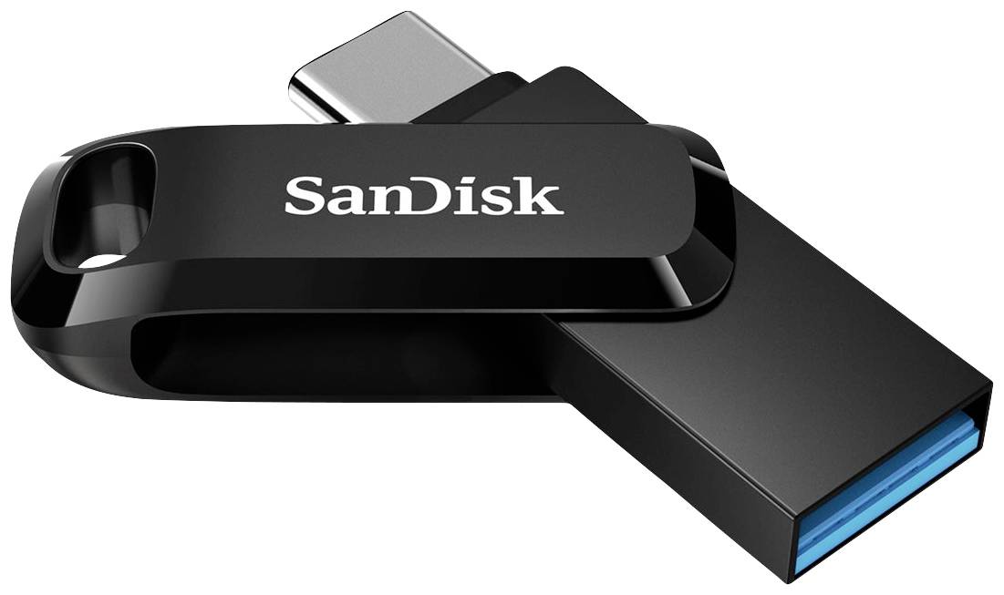 SanDisk Ultra Dual Drive Go USB Type-C™ USB-Stick 512 GB Schwarz SDDDC3-512G-G46 USB-C® (USB 3.2 G